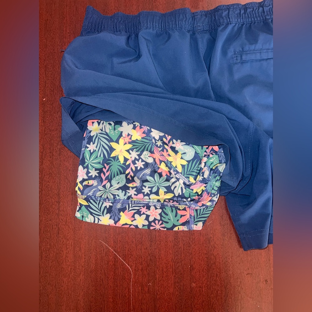 Chubbies Deep Blue Swim Trunks - Picture 1 of 4